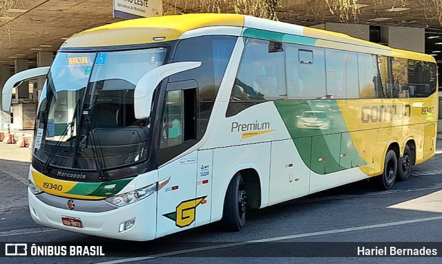Empresa Gontijo de Transportes 19340 na cidade de Belo Horizonte, Minas Gerais, Brasil, por Hariel Bernades. Número da foto: #11610174.