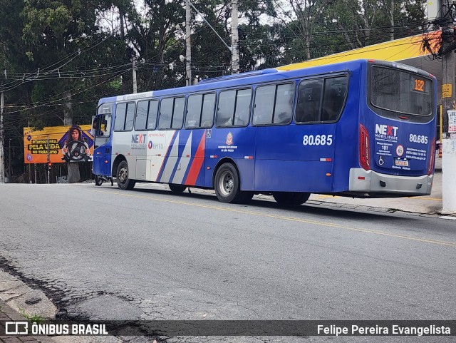 Next Mobilidade - ABC Sistema de Transporte 80.685 na cidade de Diadema, São Paulo, Brasil, por Felipe Pereira Evangelista. Número da foto: #11610400.