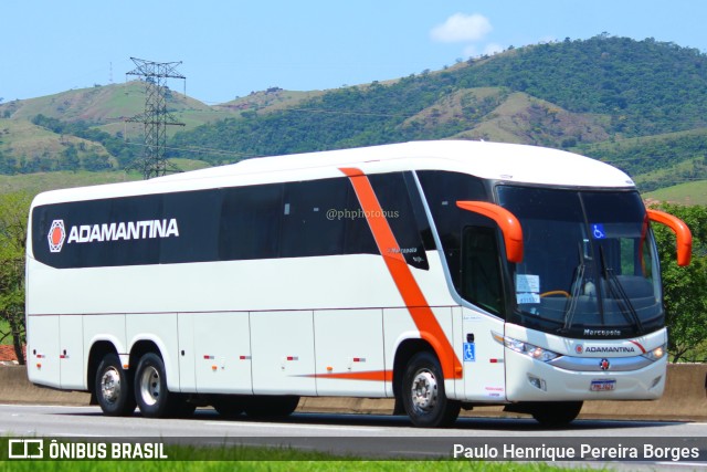 Expresso Adamantina 431530 na cidade de Roseira, São Paulo, Brasil, por Paulo Henrique Pereira Borges. ID da foto: 11614859.