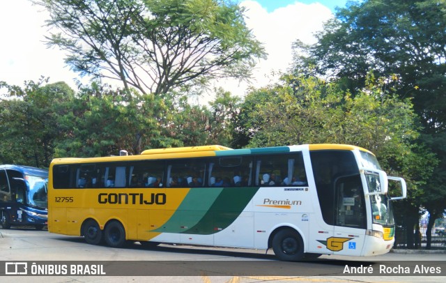 Empresa Gontijo de Transportes 12755 na cidade de São Paulo, São Paulo, Brasil, por André  Rocha Alves. ID da foto: 11613257.