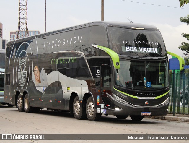 Viação Garcia 86059 na cidade de São Paulo, São Paulo, Brasil, por Moaccir  Francisco Barboza. Número da foto: #11613600.
