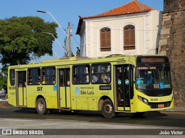 Viação Estrela Eireli 100.009 na cidade de São Luís, Maranhão, Brasil, por João Victor. ID da foto: 11613955.