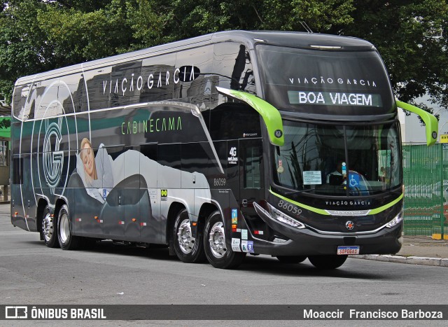 Viação Garcia 86059 na cidade de São Paulo, São Paulo, Brasil, por Moaccir  Francisco Barboza. Número da foto: #11613615.