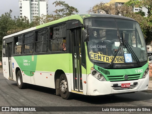 Auto Viação São João 1 092 na cidade de Campos dos Goytacazes, Rio de Janeiro, Brasil, por Luiz Eduardo Lopes da Silva. Número da foto: #11615904.