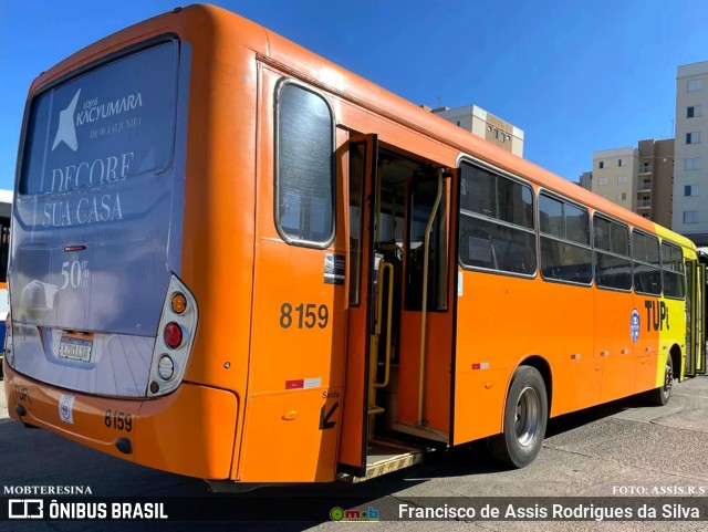 TUPi Transportes Urbanos Piracicaba 8159 na cidade de Piracicaba, São Paulo, Brasil, por Francisco de Assis Rodrigues da Silva. Número da foto: #11615785.