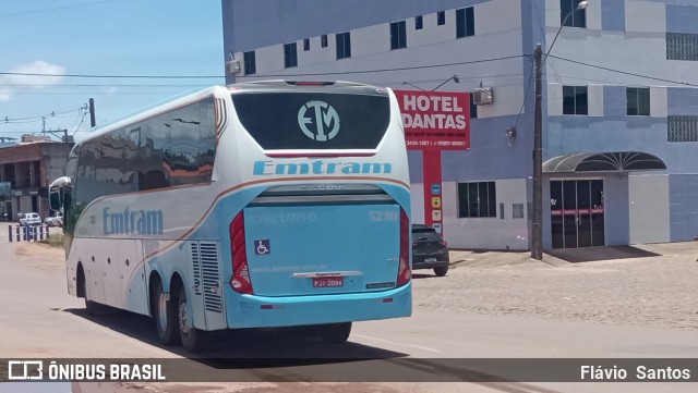 Emtram 5230 na cidade de Barra da Estiva, Bahia, Brasil, por Flávio  Santos. Número da foto: #11615946.