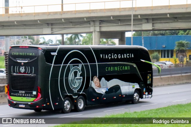 Viação Garcia 87019 na cidade de Aparecida, São Paulo, Brasil, por Rodrigo Coimbra. ID da foto: 11616260.