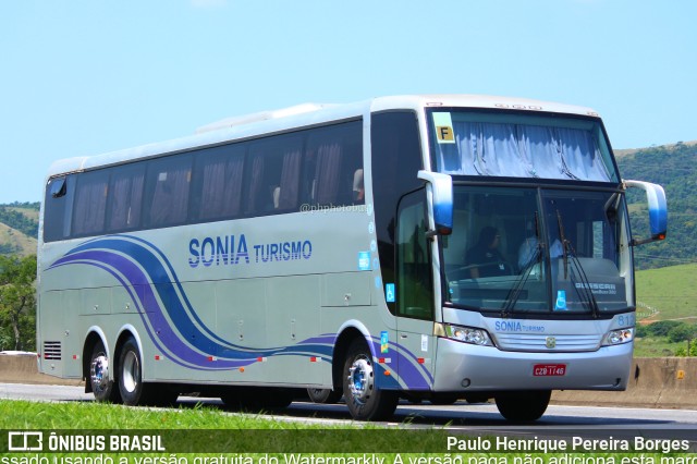 Sonia Turismo 812 na cidade de Roseira, São Paulo, Brasil, por Paulo Henrique Pereira Borges. ID da foto: 11617841.