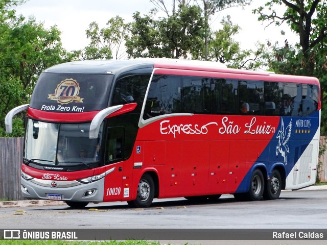 Expresso São Luiz 10020 na cidade de Brasília, Distrito Federal, Brasil, por Rafael Caldas. Número da foto: #11616401.