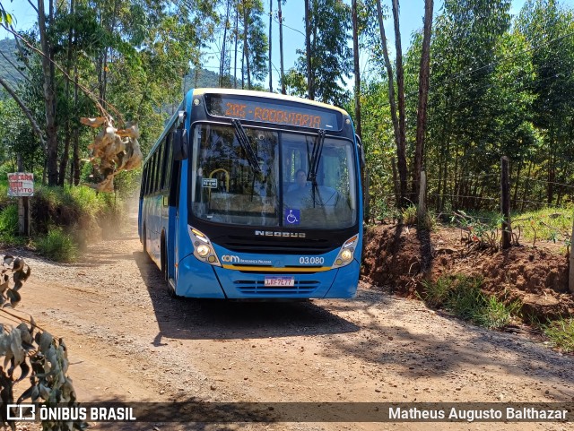 JTP Transportes - COM Bragança Paulista 03.080 na cidade de Bragança Paulista, São Paulo, Brasil, por Matheus Augusto Balthazar. ID da foto: 11615616.