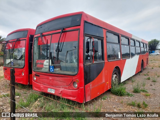 Ônibus Particulares CJRD16 na cidade de Lampa, Chacabuco, Metropolitana de Santiago, Chile, por Benjamín Tomás Lazo Acuña. ID da foto: 11619985.