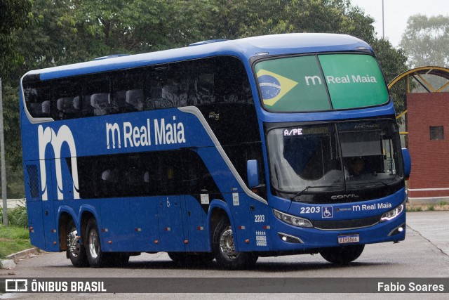 Real Maia 2203 na cidade de Palmas, Tocantins, Brasil, por Fabio Soares. Número da foto: #11619776.