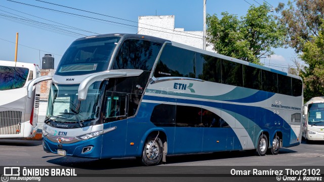 ETN - Enlaces Terrestres Nacionales 7088 na cidade de Gustavo A. Madero, Ciudad de México, México, por Omar Ramírez Thor2102. ID da foto: 11618124.