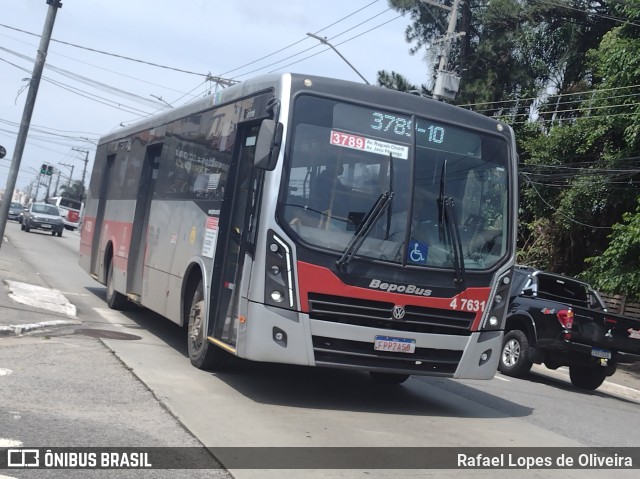 Pêssego Transportes 4 7631 na cidade de São Paulo, São Paulo, Brasil, por Rafael Lopes de Oliveira. ID da foto: 11622267.