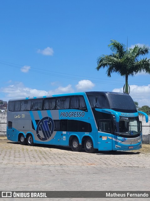 Auto Viação Progresso 6023 na cidade de Jaboatão dos Guararapes, Pernambuco, Brasil, por Matheus Fernando. Número da foto: #11620884.