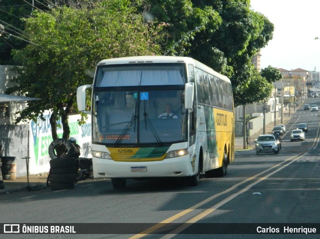 Empresa Gontijo de Transportes 12515 na cidade de Uberaba, Minas Gerais, Brasil, por Carlos  Henrique. ID da foto: 11621012.