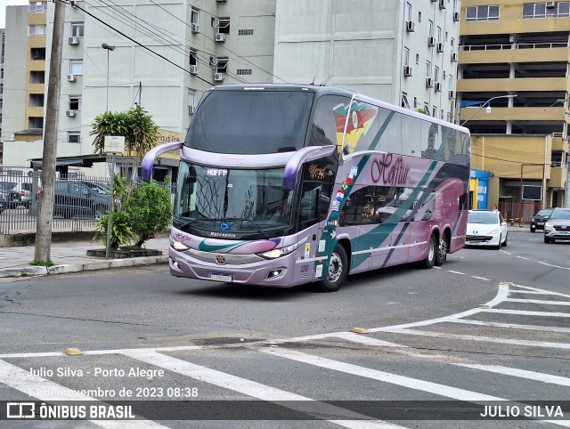 Hofftur Transportes e Turismo 2200 na cidade de Porto Alegre, Rio Grande do Sul, Brasil, por JULIO SILVA. ID da foto: 11620791.