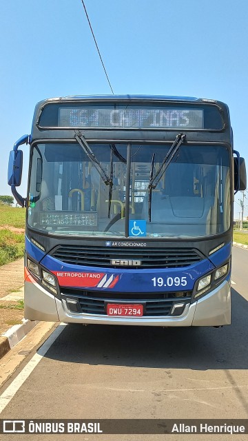 Transportes Capellini 19.095 na cidade de Paulínia, São Paulo, Brasil, por Allan Henrique. Número da foto: #11620397.