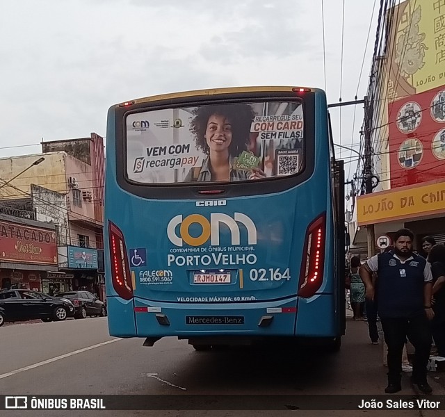 JTP Transportes - COM Porto Velho 02.164 na cidade de Porto Velho, Rondônia, Brasil, por João Sales Vitor. Número da foto: #11621181.