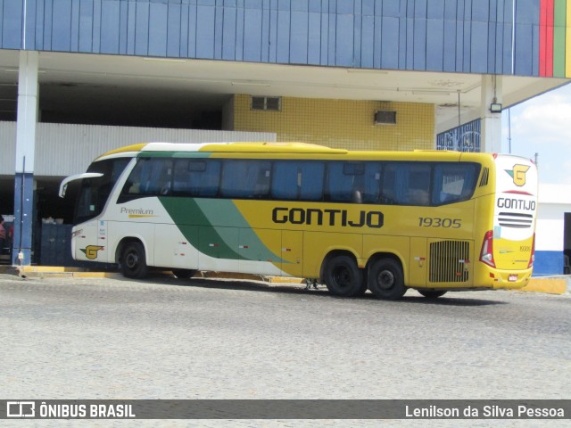 Empresa Gontijo de Transportes 19305 na cidade de Caruaru, Pernambuco, Brasil, por Lenilson da Silva Pessoa. ID da foto: 11622656.