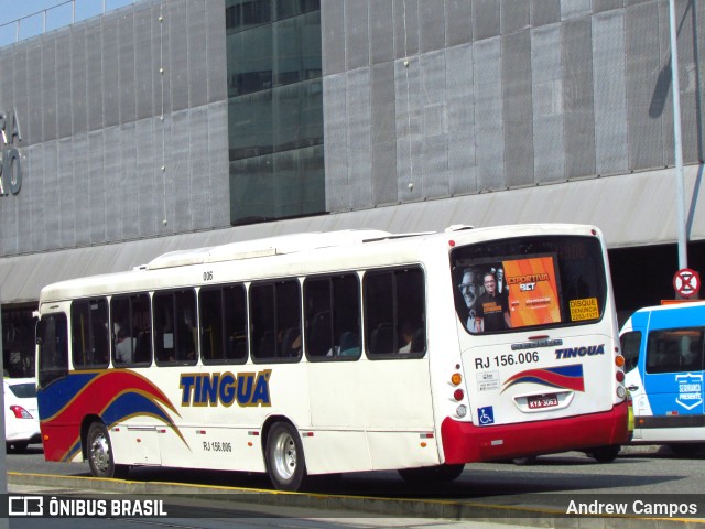 Transportadora Tinguá RJ 156.006 na cidade de Rio de Janeiro, Rio de Janeiro, Brasil, por Andrew Campos. ID da foto: 11620131.