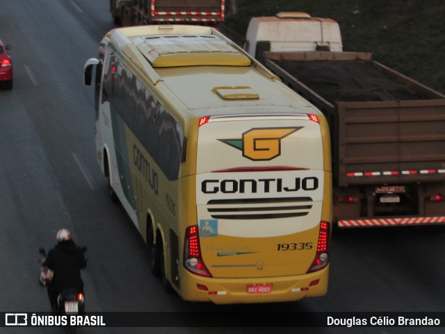 Empresa Gontijo de Transportes 19335 na cidade de Belo Horizonte, Minas Gerais, Brasil, por Douglas Célio Brandao. ID da foto: 11621558.