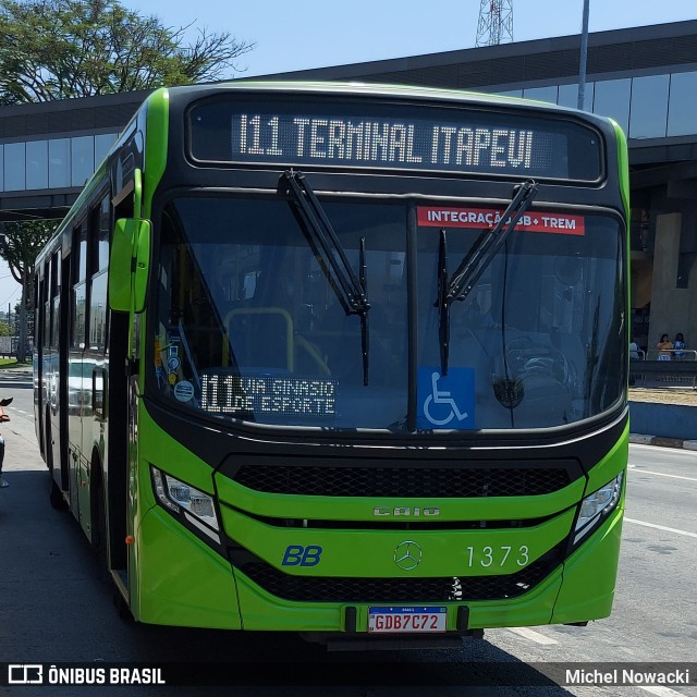 BB Transportes e Turismo 1373 na cidade de Itapevi, São Paulo, Brasil, por Michel Nowacki. Número da foto: #11622850.