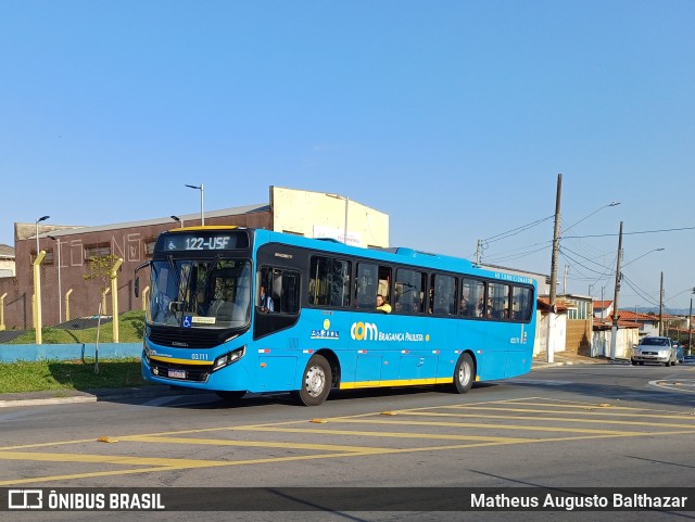 JTP Transportes - COM Bragança Paulista 03.111 na cidade de Bragança Paulista, São Paulo, Brasil, por Matheus Augusto Balthazar. Número da foto: #11620347.