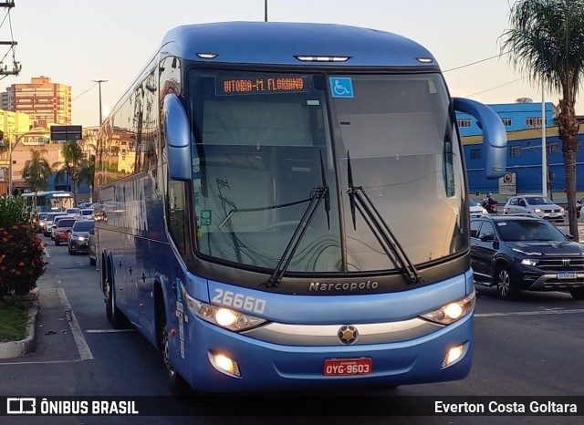 Viação Águia Branca 26660 na cidade de Cariacica, Espírito Santo, Brasil, por Everton Costa Goltara. Número da foto: #11621746.