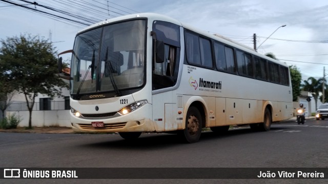 Expresso Itamarati 1221 na cidade de Fernandópolis, São Paulo, Brasil, por João Vitor Pereira. ID da foto: 11621984.