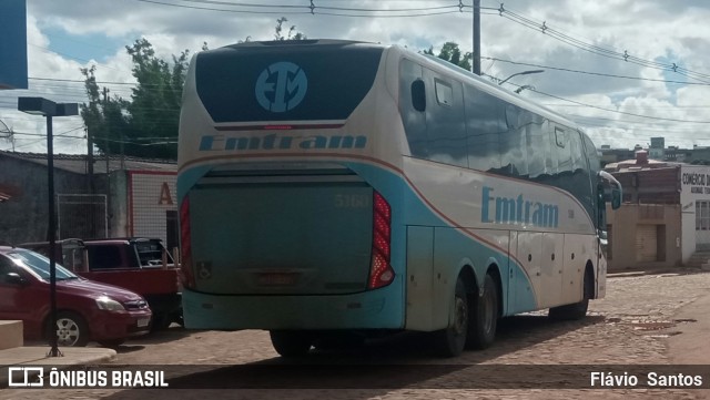 Emtram 5160 na cidade de Barra da Estiva, Bahia, Brasil, por Flávio  Santos. Número da foto: #11620277.