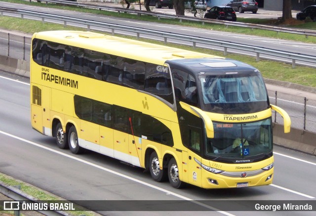 Viação Itapemirim 17011 na cidade de São José dos Campos, São Paulo, Brasil, por George Miranda. ID da foto: 11622773.