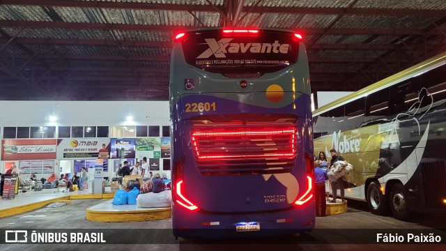 Viação Xavante 22601 na cidade de Goiânia, Goiás, Brasil, por Fábio Paixão. Número da foto: #11621360.