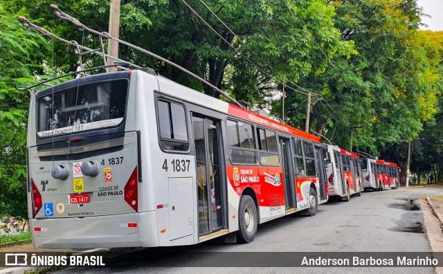 Himalaia Transportes > Ambiental Transportes Urbanos 4 1837 na cidade de São Paulo, São Paulo, Brasil, por Anderson Barbosa Marinho. ID da foto: 11622458.