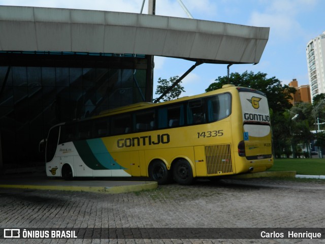 Empresa Gontijo de Transportes 14335 na cidade de Jundiaí, São Paulo, Brasil, por Carlos  Henrique. Número da foto: #11621261.