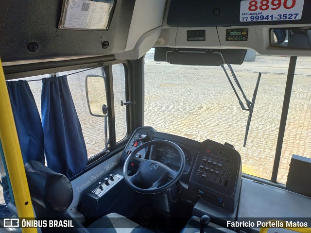 ATT - Atlântico Transportes e Turismo - Vitória da Conquista 8890 na cidade de Vitória da Conquista, Bahia, Brasil, por Fabrício Portella Matos. Número da foto: #11623195.