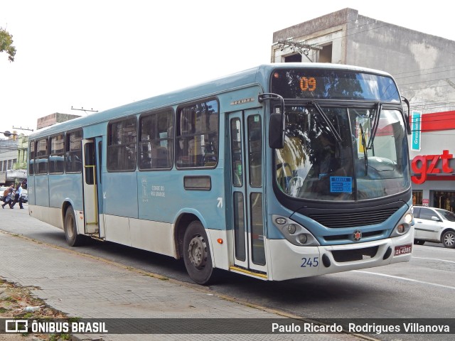 TransPessoal Transportes 245 na cidade de Rio Grande, Rio Grande do Sul, Brasil, por Paulo Ricardo  Rodrigues Villanova. ID da foto: 11624593.