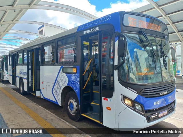 ATT - Atlântico Transportes e Turismo - Vitória da Conquista 8892 na cidade de Vitória da Conquista, Bahia, Brasil, por Fabrício Portella Matos. Número da foto: #11623184.