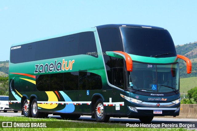 Zanelatur Turismo 3F08 na cidade de Roseira, São Paulo, Brasil, por Paulo Henrique Pereira Borges. Número da foto: #11625736.