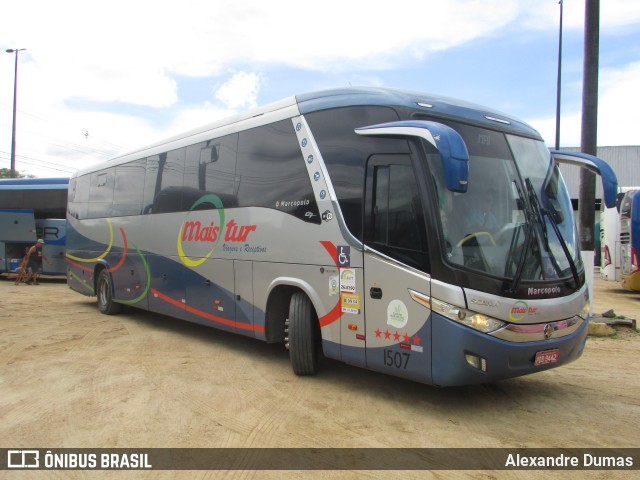 Mais Tur Turismo 1507 na cidade de Caruaru, Pernambuco, Brasil, por Alexandre Dumas. Número da foto: #11623434.