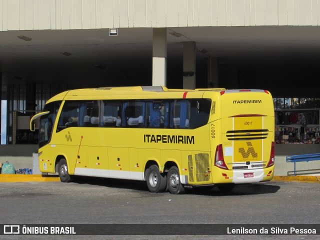 Viação Itapemirim 60017 na cidade de Caruaru, Pernambuco, Brasil, por Lenilson da Silva Pessoa. Número da foto: #11624990.