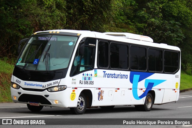 Transturismo Turismo e Fretamento 600 na cidade de Piraí, Rio de Janeiro, Brasil, por Paulo Henrique Pereira Borges. ID da foto: 11625863.