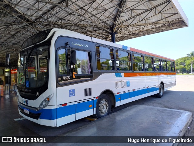 Expresso União 724 na cidade de Formiga, Minas Gerais, Brasil, por Hugo Henrique de Figueiredo. ID da foto: 11623775.