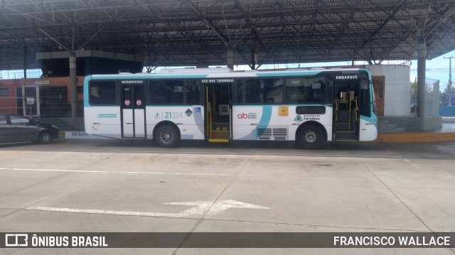 Aliança Transportes Urbanos 21354 na cidade de Fortaleza, Ceará, Brasil, por FRANCISCO WALLACE. Número da foto: #11623679.