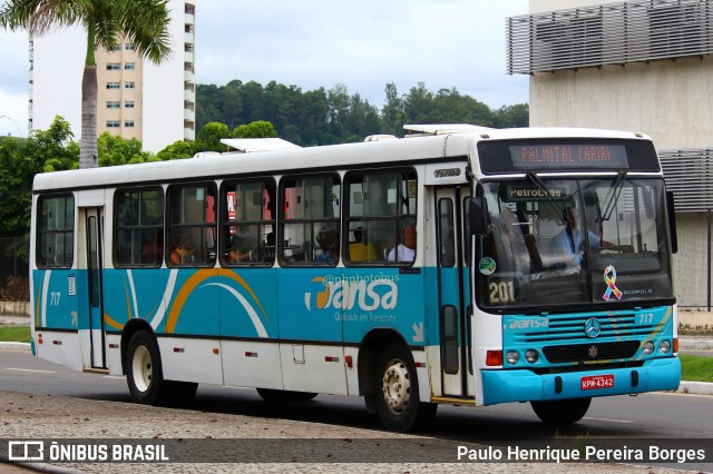 TRANSA - Transa Transporte Coletivo 717 na cidade de Três Rios, Rio de Janeiro, Brasil, por Paulo Henrique Pereira Borges. Número da foto: #11625929.