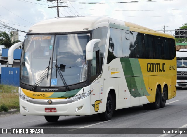 Empresa Gontijo de Transportes 18940 na cidade de Jaboatão dos Guararapes, Pernambuco, Brasil, por Igor Felipe. Número da foto: #11627204.