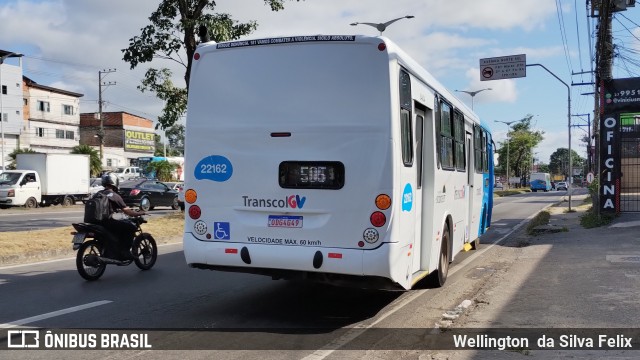 Nova Transporte 22162 na cidade de Serra, Espírito Santo, Brasil, por Wellington  da Silva Felix. ID da foto: 11626920.