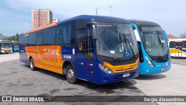 Evanil Transportes e Turismo RJ 132.062 na cidade de Rio de Janeiro, Rio de Janeiro, Brasil, por Sérgio Alexandrino. ID da foto: 11626614.