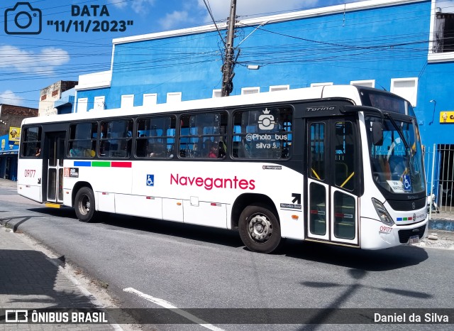 Consórcio Navegantes - 09  > Empresa de Transportes Nossa Senhora Aparecida > Empresa de Transportes Marcos da Silva 09177 na cidade de João Pessoa, Paraíba, Brasil, por Daniel da Silva. Número da foto: #11626702.