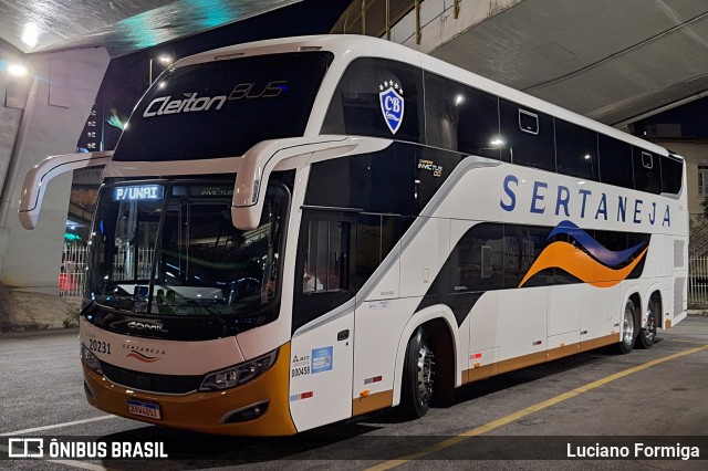 Viação Sertaneja 20231 na cidade de Belo Horizonte, Minas Gerais, Brasil, por Luciano Formiga. ID da foto: 11627874.